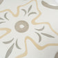Purple, White, Yellow 9x9 Matte, Glossy Porcelain Floral Square Tile