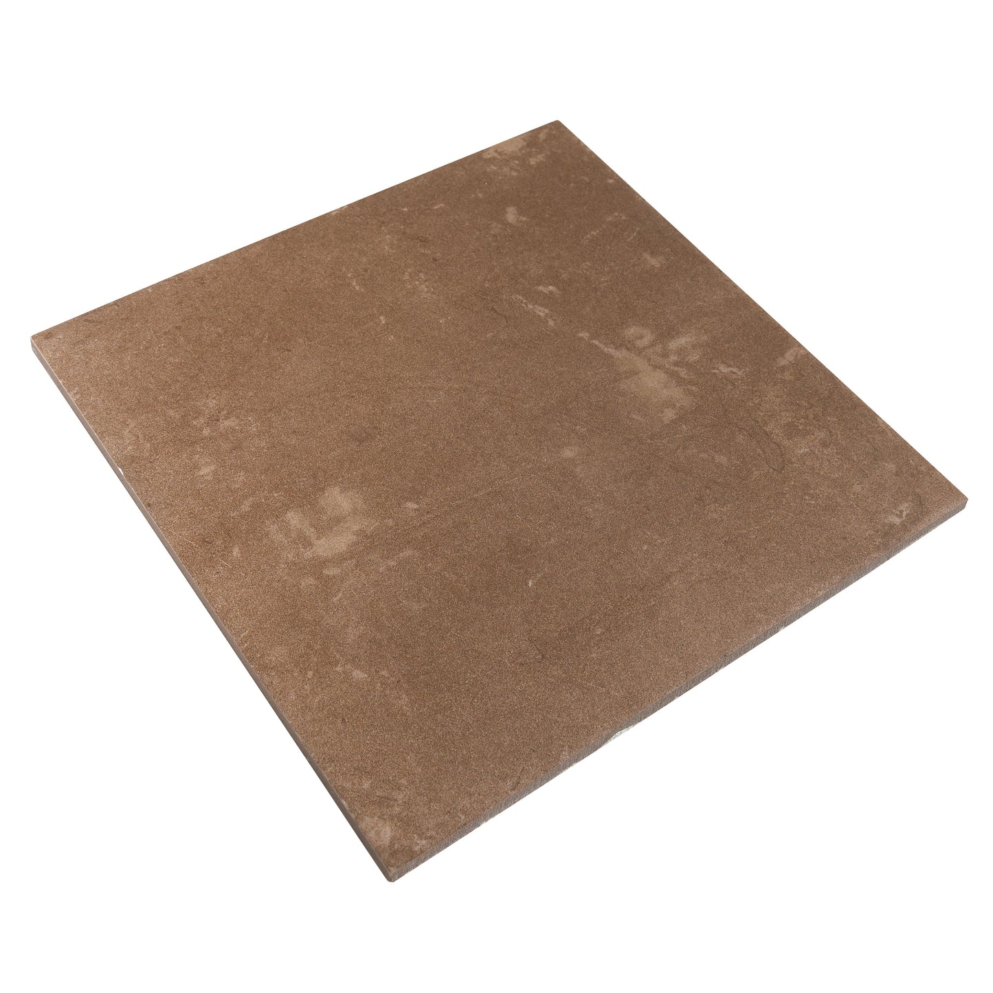 Terracotta Brown 9x9 Matte, Glossy Porcelain Plain Square Tile - Sample