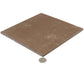 Terracotta Brown 9x9 Matte, Glossy Porcelain Plain Square Tile