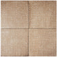 Terracotta Brown 9x9 Matte, Glossy Porcelain Dotted Square Tile - Sample