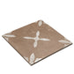 Terracotta Brown 9x9 Matte, Glossy Porcelain Floral Square Tile - Sample