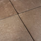 Terracotta Brown 9x9 Matte, Glossy Porcelain Plain Square Tile - Sample