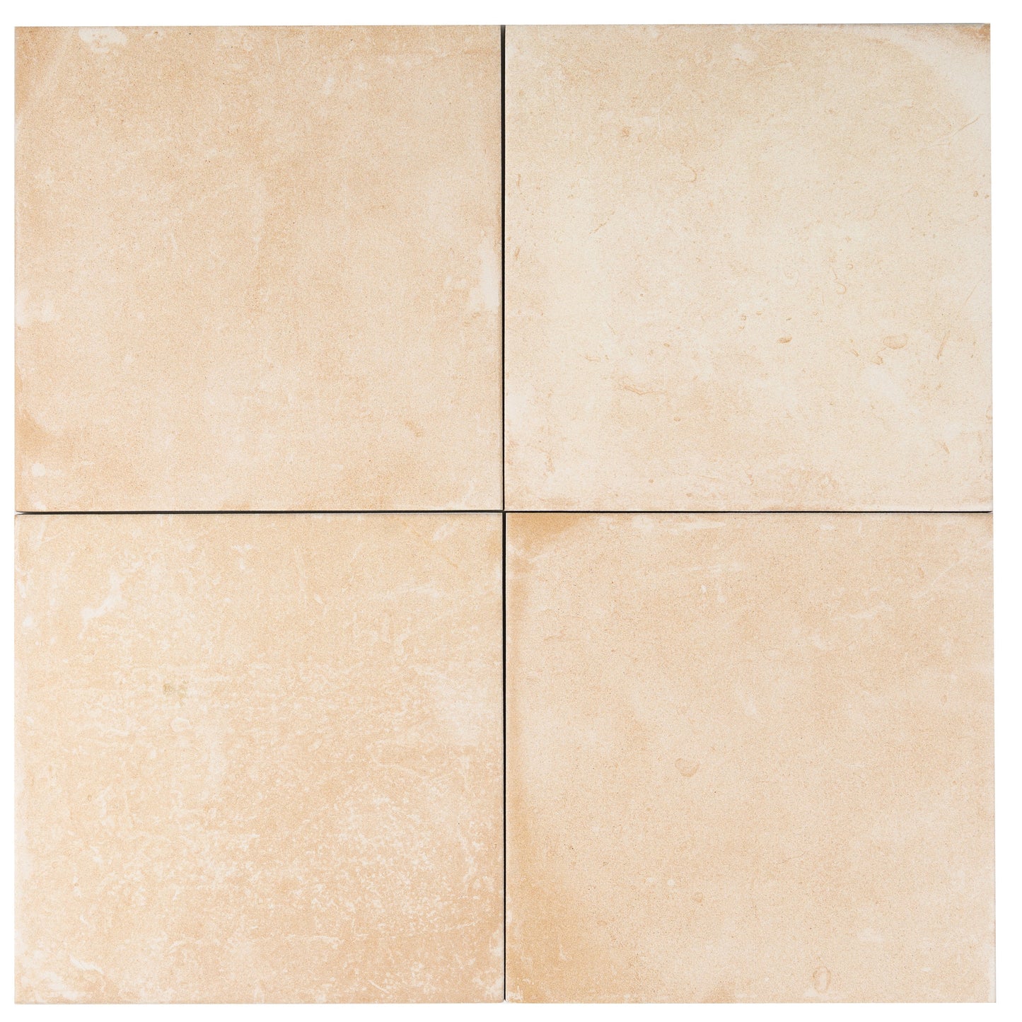 Terracotta Beige 9x9 Matte, Glossy Porcelain Plain Square Tile - Sample