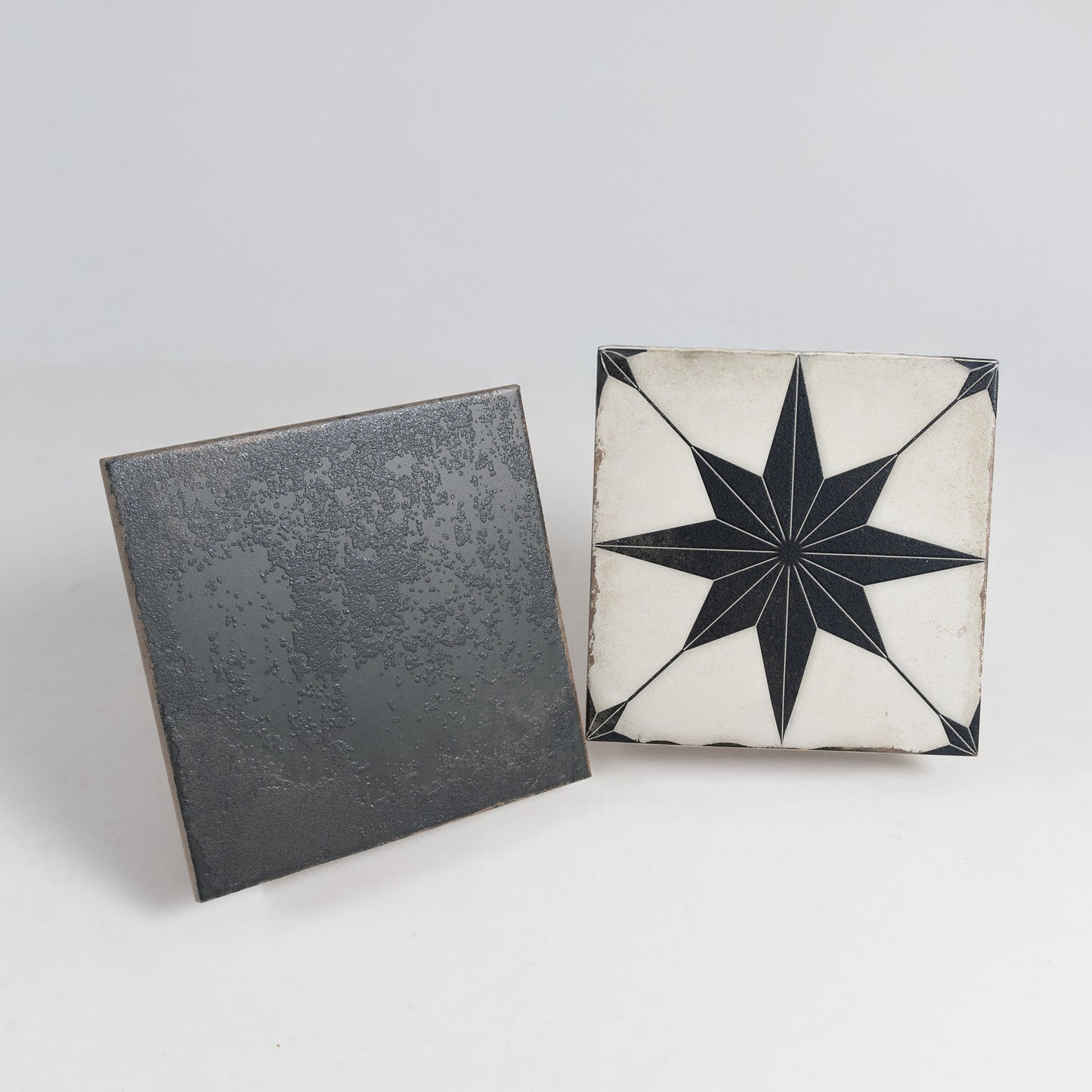 Black 8x8 Matte Porcelain Square Tile