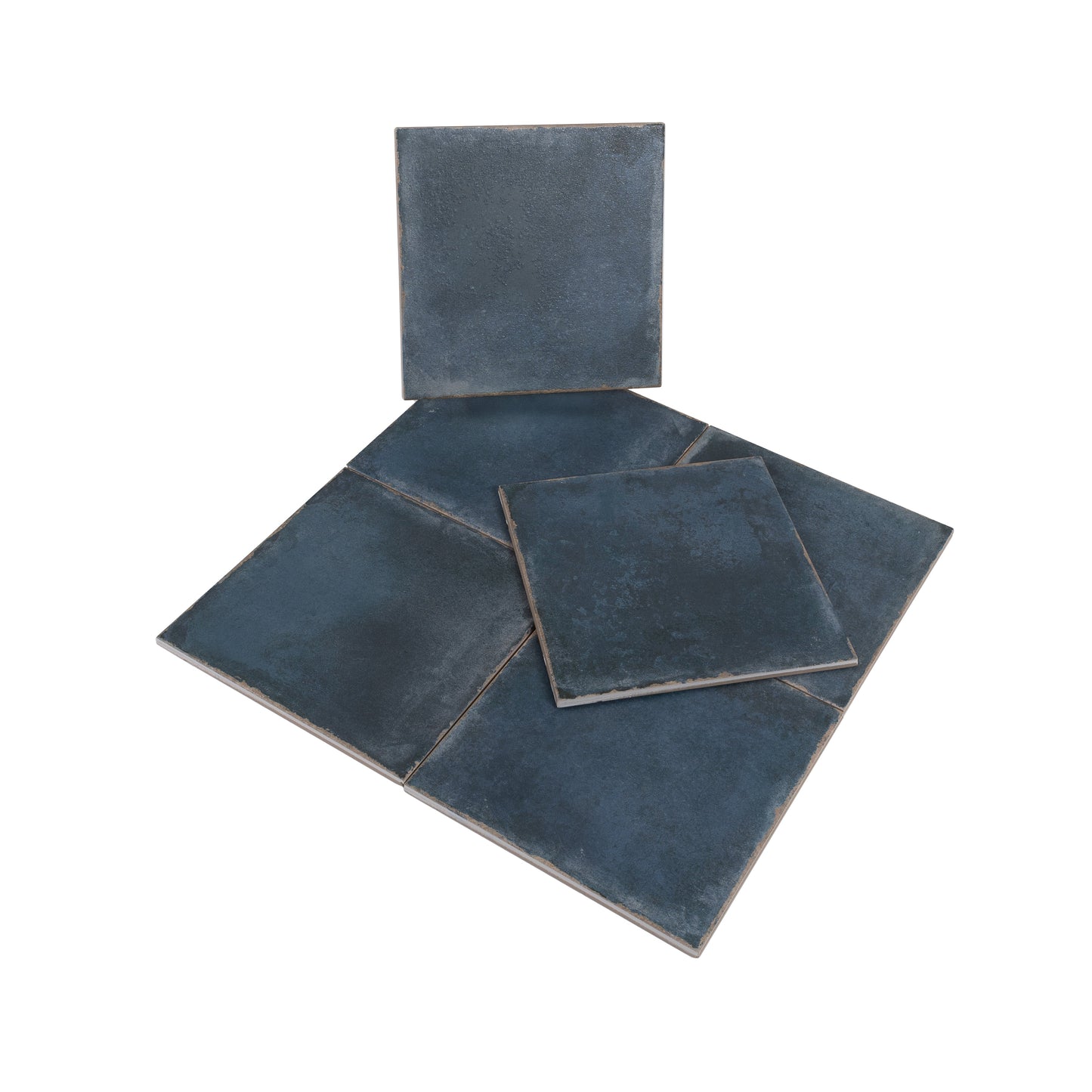 Midnight Navy 8x8 Matte Porcelain Square Tile - Sample