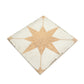 White Terracotta 8x8 Matte Porcelain Square Motif Tile