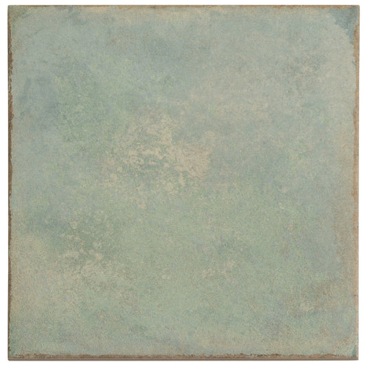 Dusty Sage Green 8x8 Matte Porcelain Square Tile