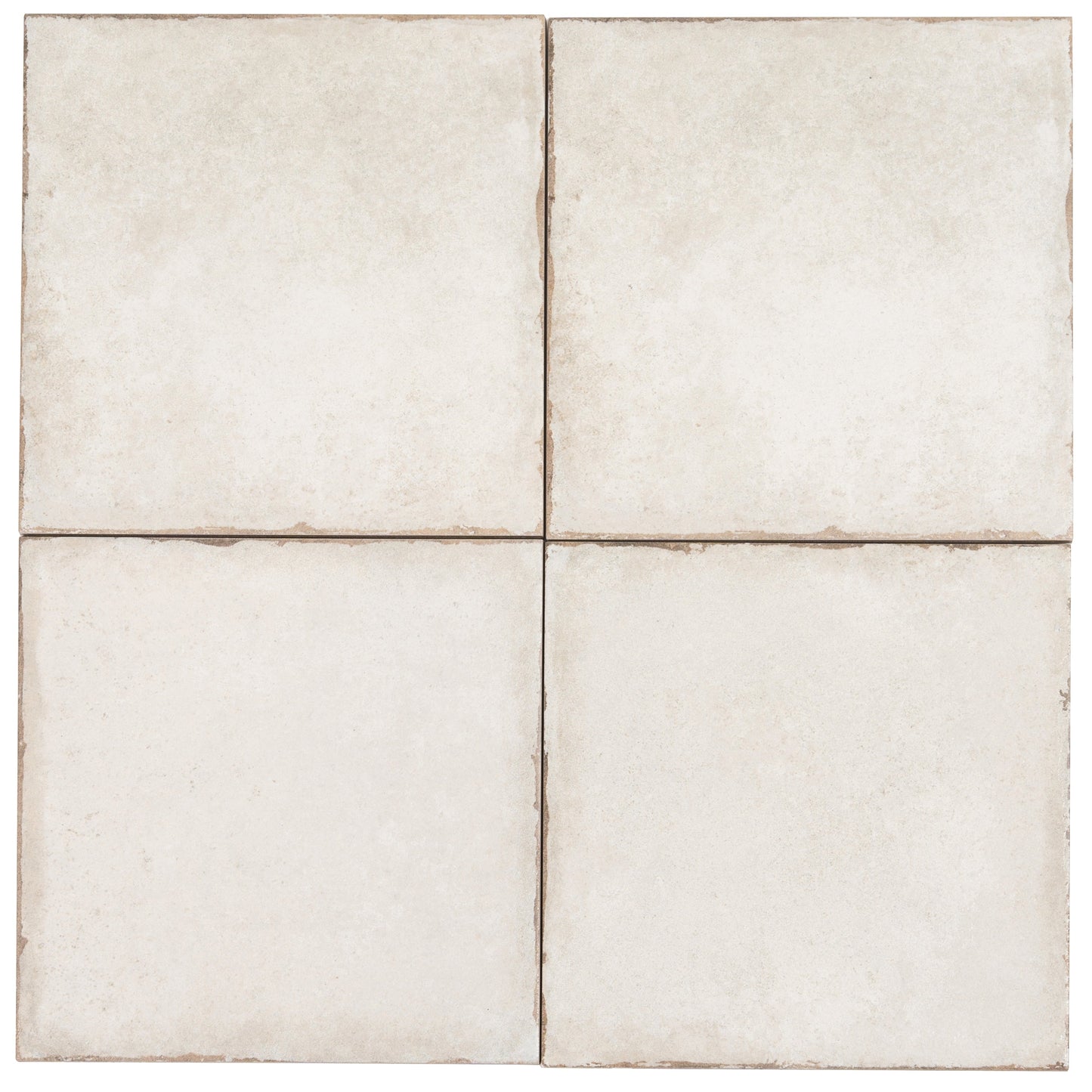 Chalk White 8x8 Matte Porcelain Square Tile