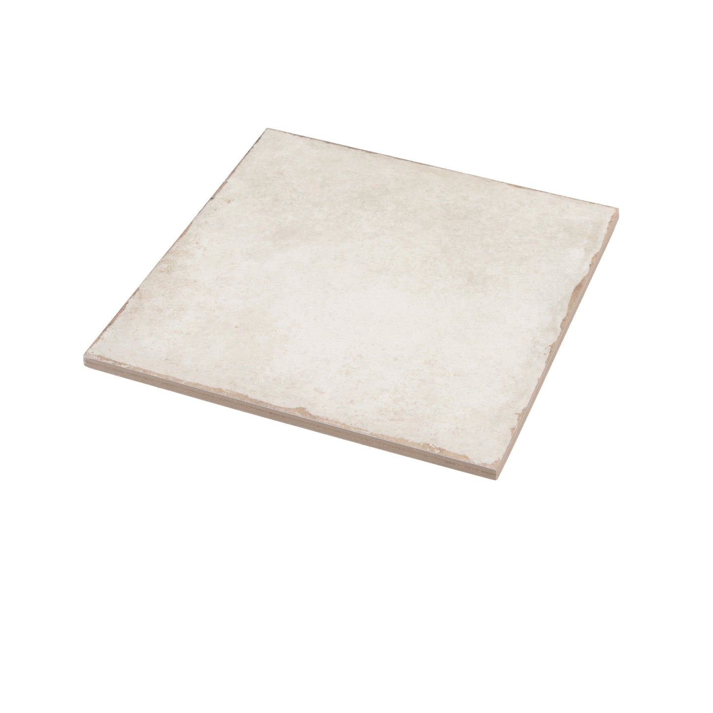 Chalk White 8x8 Matte Porcelain Square Tile - Sample