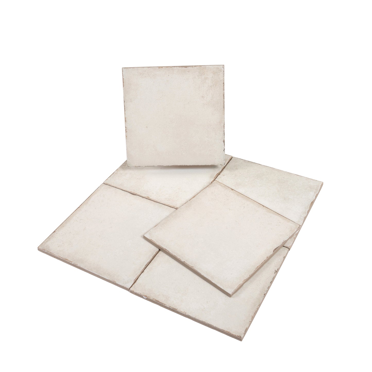 Chalk White 8x8 Matte Porcelain Square Tile