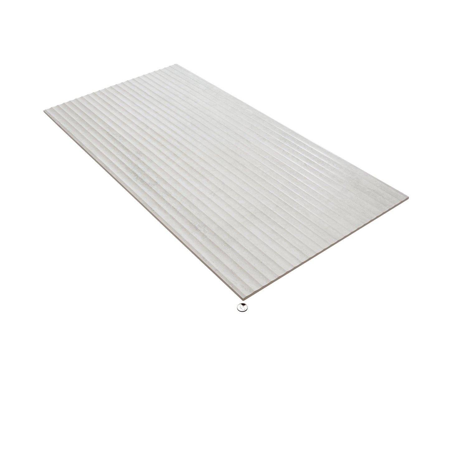 White Beige 24x48 Matte Porcelain Large Tile