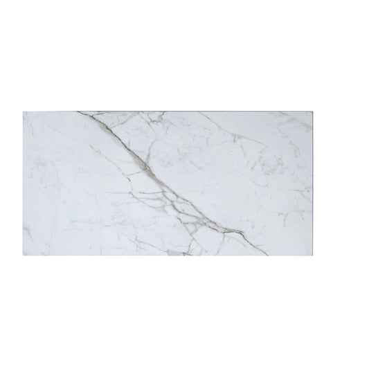 White Gray 24x48 Matte Porcelain Large Tile - Sample