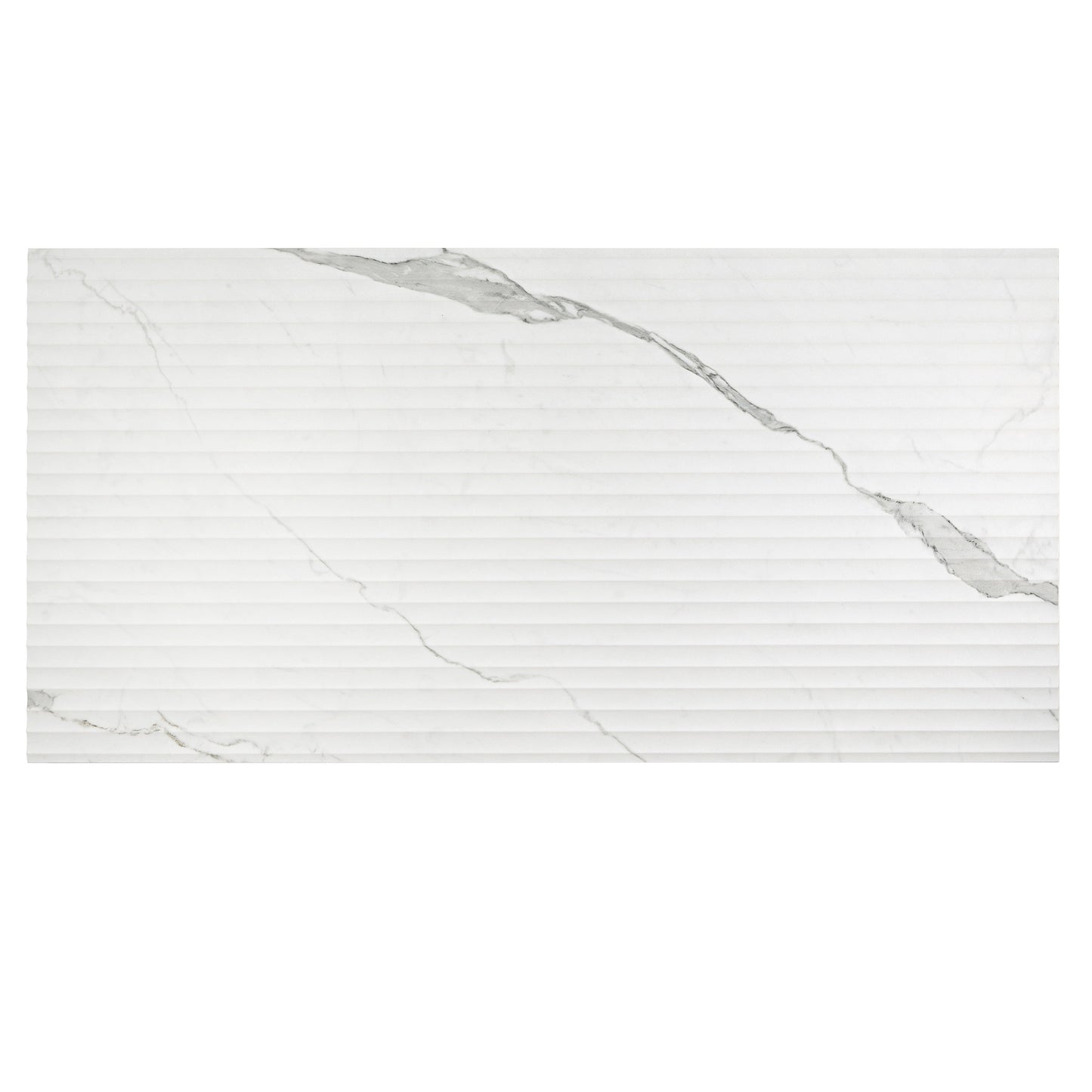 White Gray 24x48 Matte Porcelain Large Tile