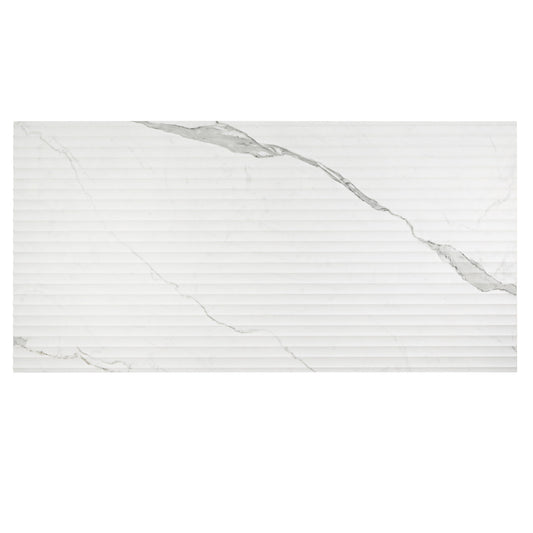 White Gray 24x48 Matte Porcelain Large Tile