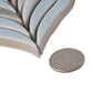 White, Blue 10x12 Glossy Ceramic Mosaic Tile