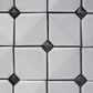 White 12x12 Glossy Ceramic Mosaic Tile