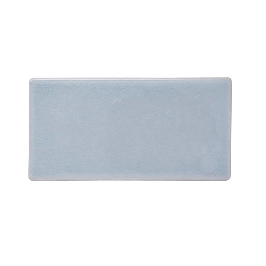 Snow White 3x6 Glossy Ceramic Subway Tile Sample