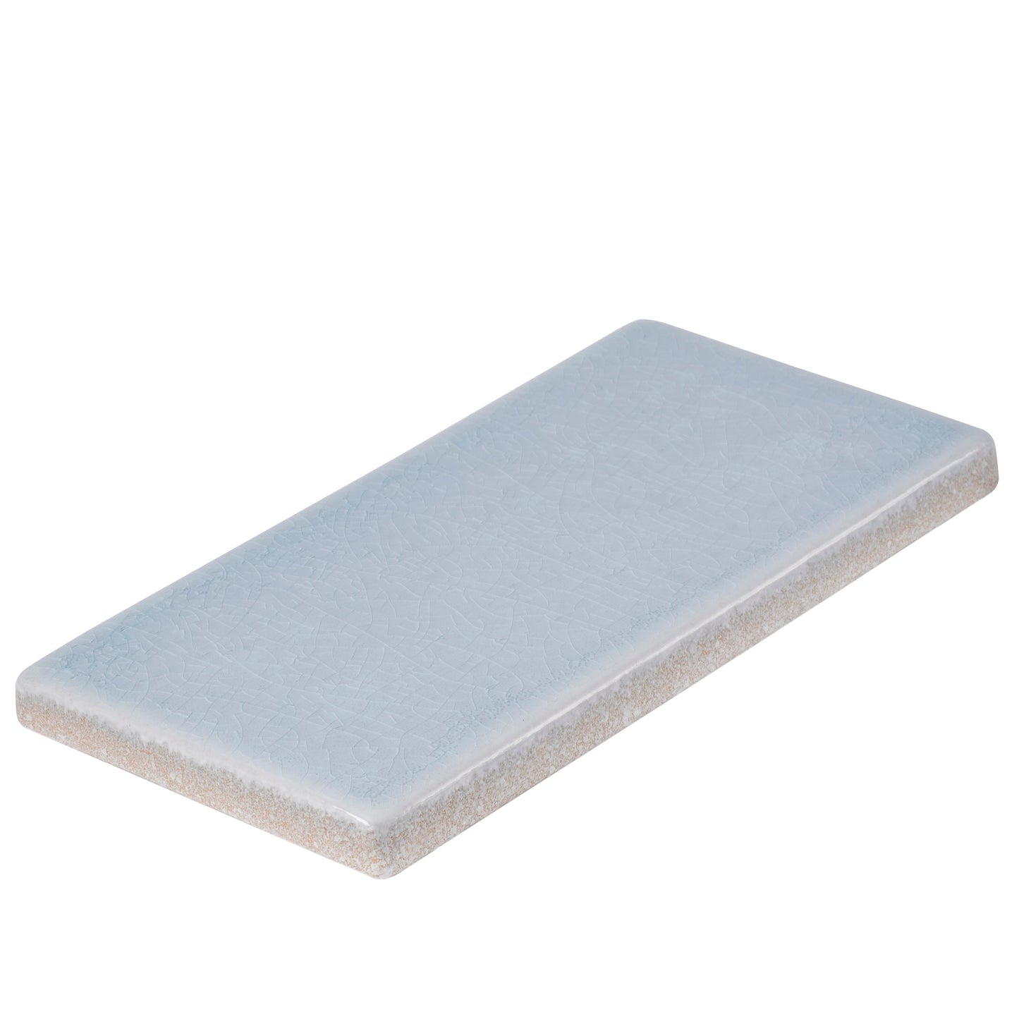 Snow White 3x6 Glossy Ceramic Subway Tile Sample
