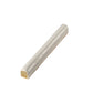 White 0.6 x 6 Glossy Ceramic Pencil Trim