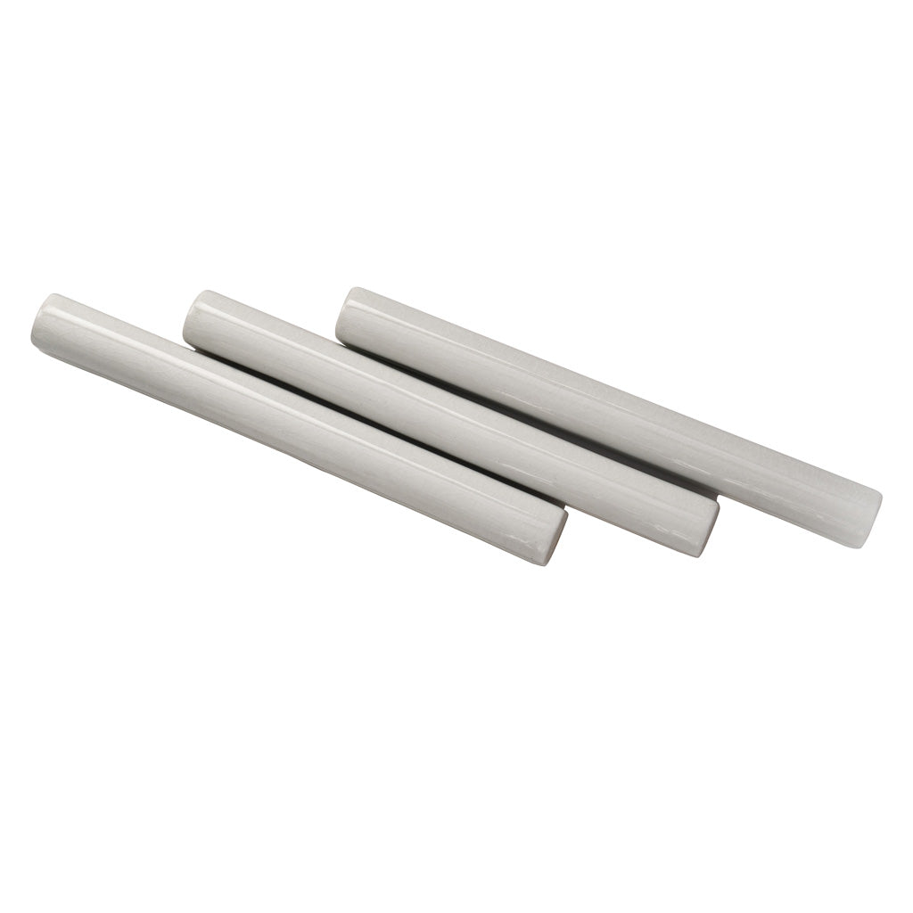 White 0.6 x 6 Glossy Ceramic Pencil Trim