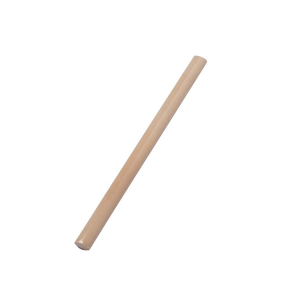 Beige 0.5 x 8 Glossy Ceramic Pencil Trim