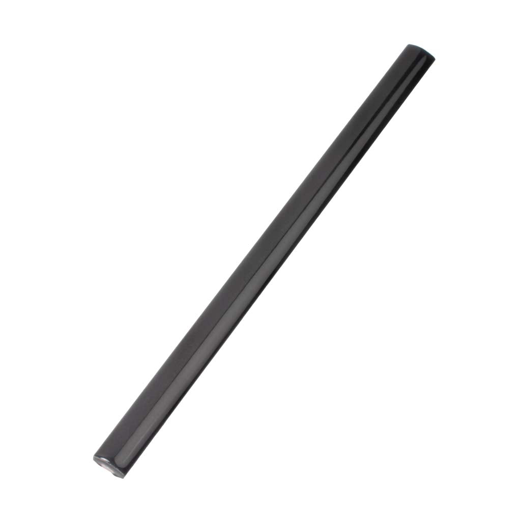 Black 0.5 x 8 Glossy Ceramic Pencil Trim