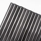 Black 0.5 x 8 Glossy Ceramic Pencil Trim