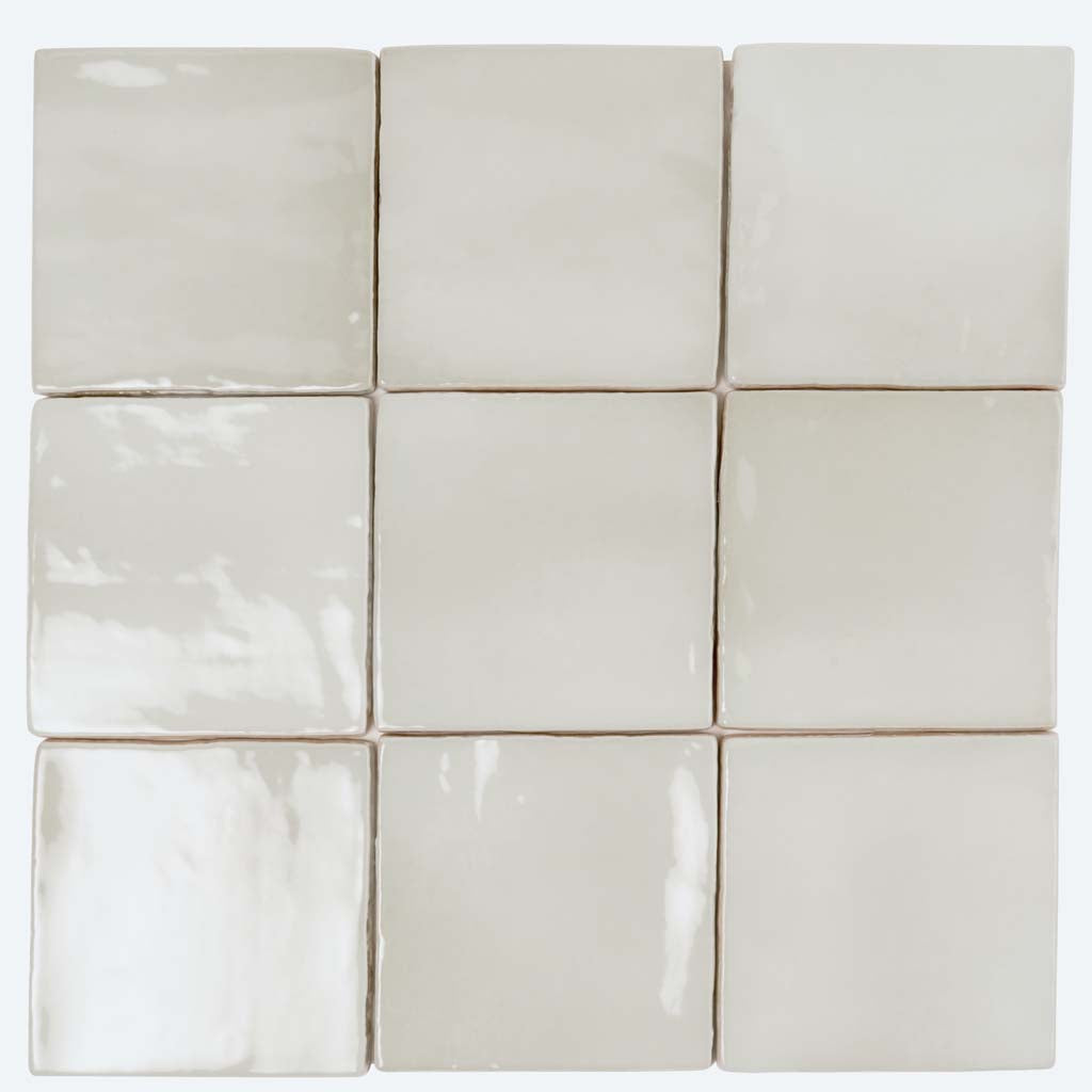 Tea Green 4 x 4 Glossy Ceramic Tile