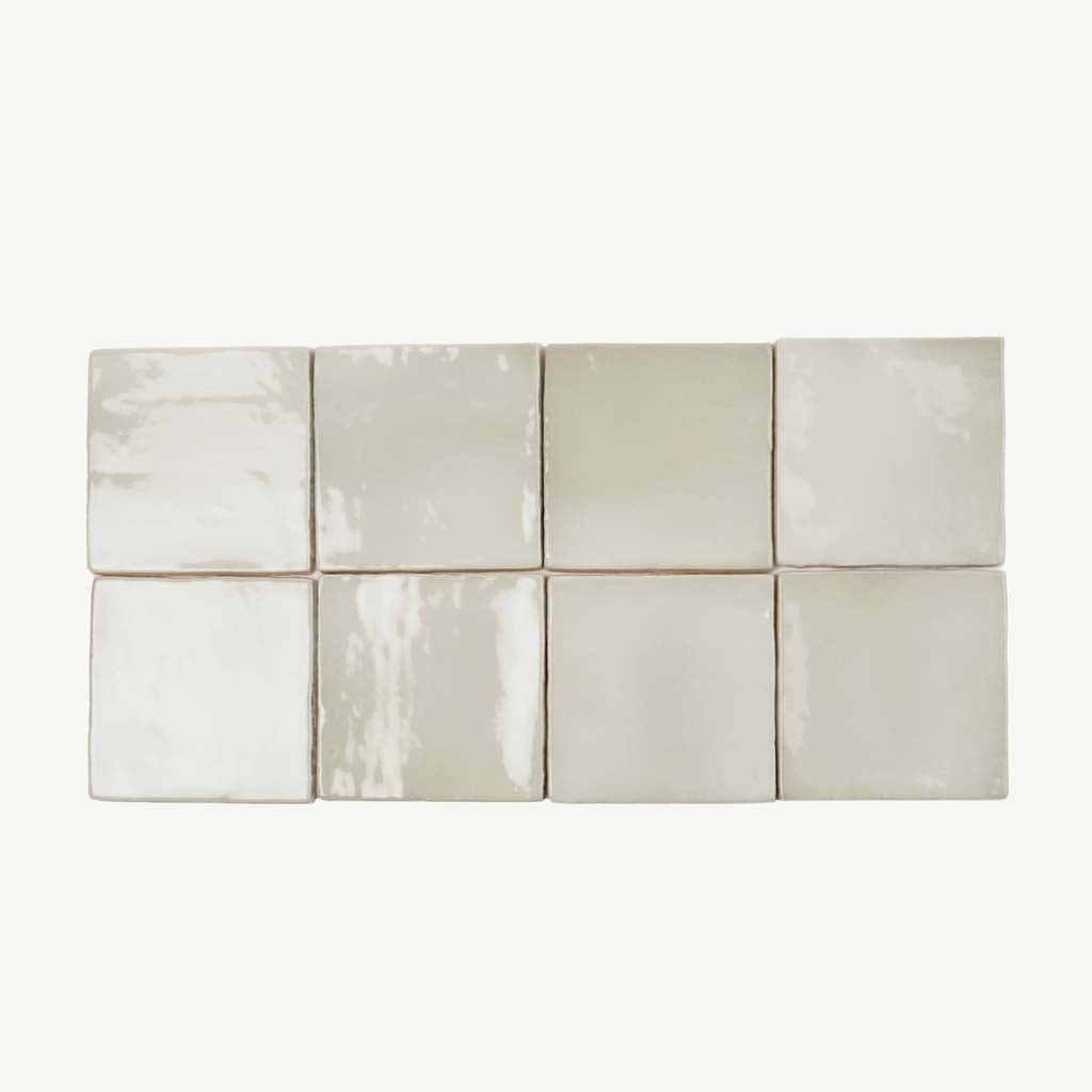 Tea Green 4 x 4 Glossy Ceramic Tile