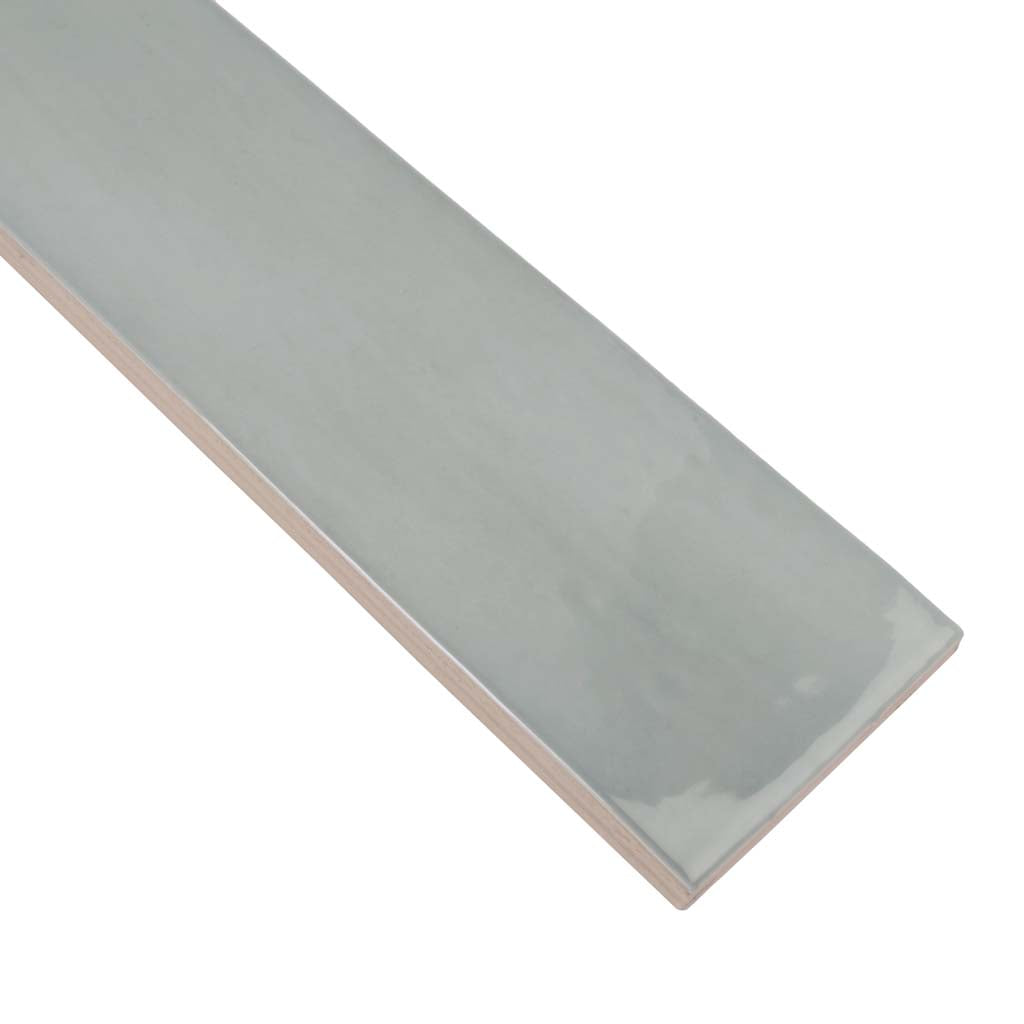 Benjamin Moore Smoke 2.6 x 16 Glossy Ceramic Subway Tile