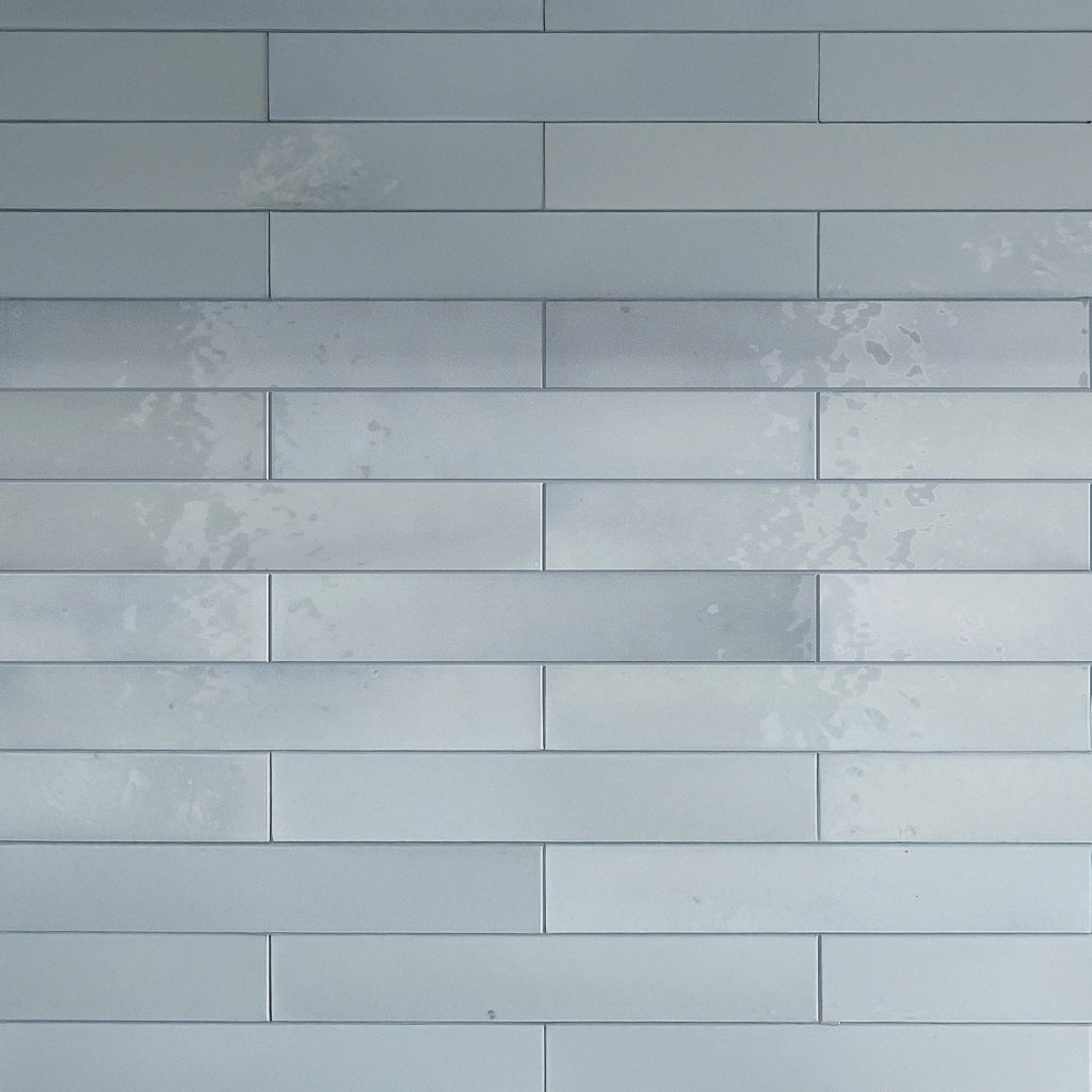 Benjamin Moore Smoke 2.6 x 16 Glossy Ceramic Subway Tile