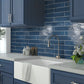 Navy Blue 2.6 x 16 Glossy Ceramic Subway Tile