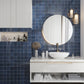 Navy Blue 4 x 4 Glossy Ceramic Tile