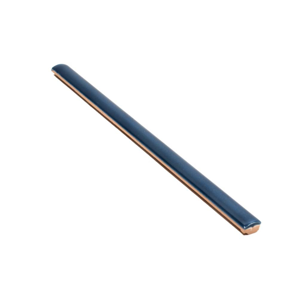 Navy Blue 0.5 x 8 Glossy Ceramic Pencil Trim