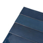 Navy Blue 2.6 x 16 Glossy Ceramic Subway Tile