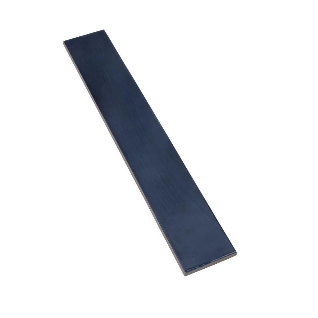 Navy Blue 2.6 x 16 Glossy Ceramic Subway Tile