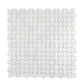 Pearl White 12 x 12 Polished Marble Mosaic Tile