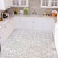 White 8 x 8 Polished Marble Mosaic Tile