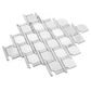 White 11 x 12 Polished Marble Mosaic Tile