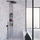 White and Gray 11 x 11 Polished Marble Mosaic Tile