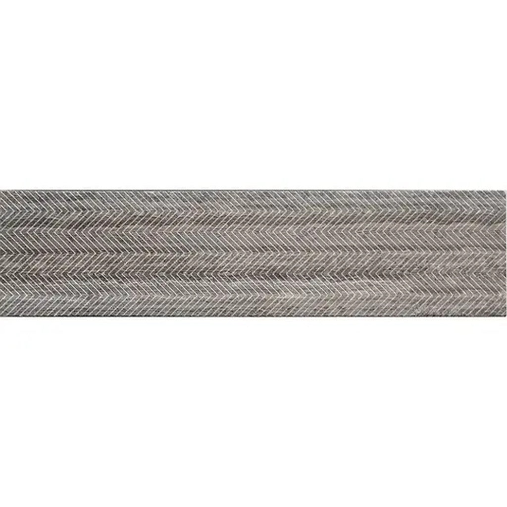Wooden Grey 3x12 Textured Brick Tile - Sample