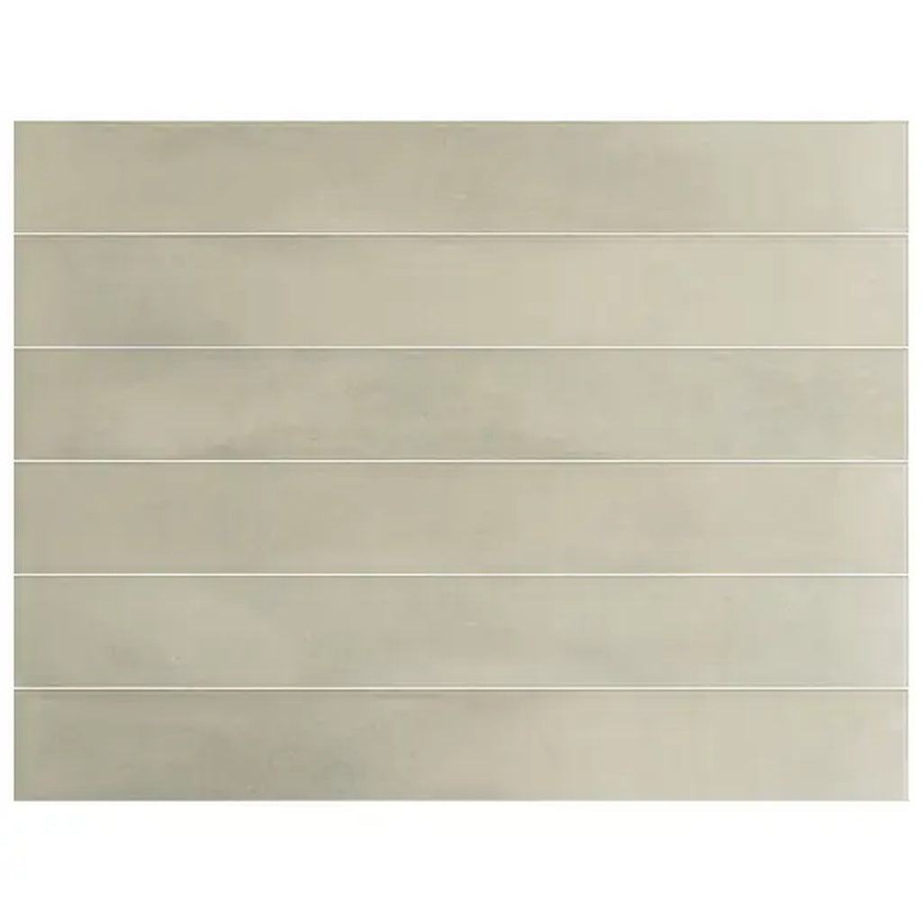 Agave Green 2x16 Matte Porcelain Elongated Subway Tile - Sample