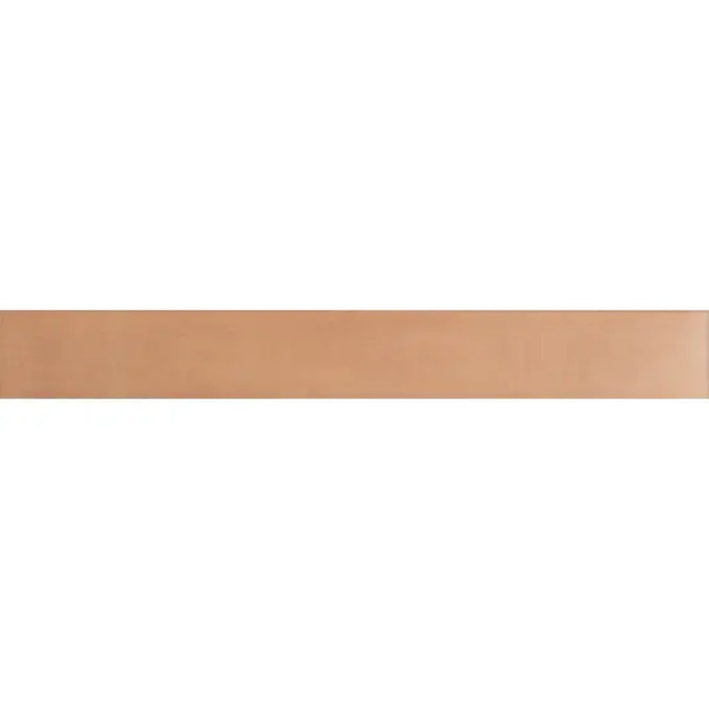 Sunbaked Terracotta 2x16 Matte Porcelain Elongated Subway Tile - Sample