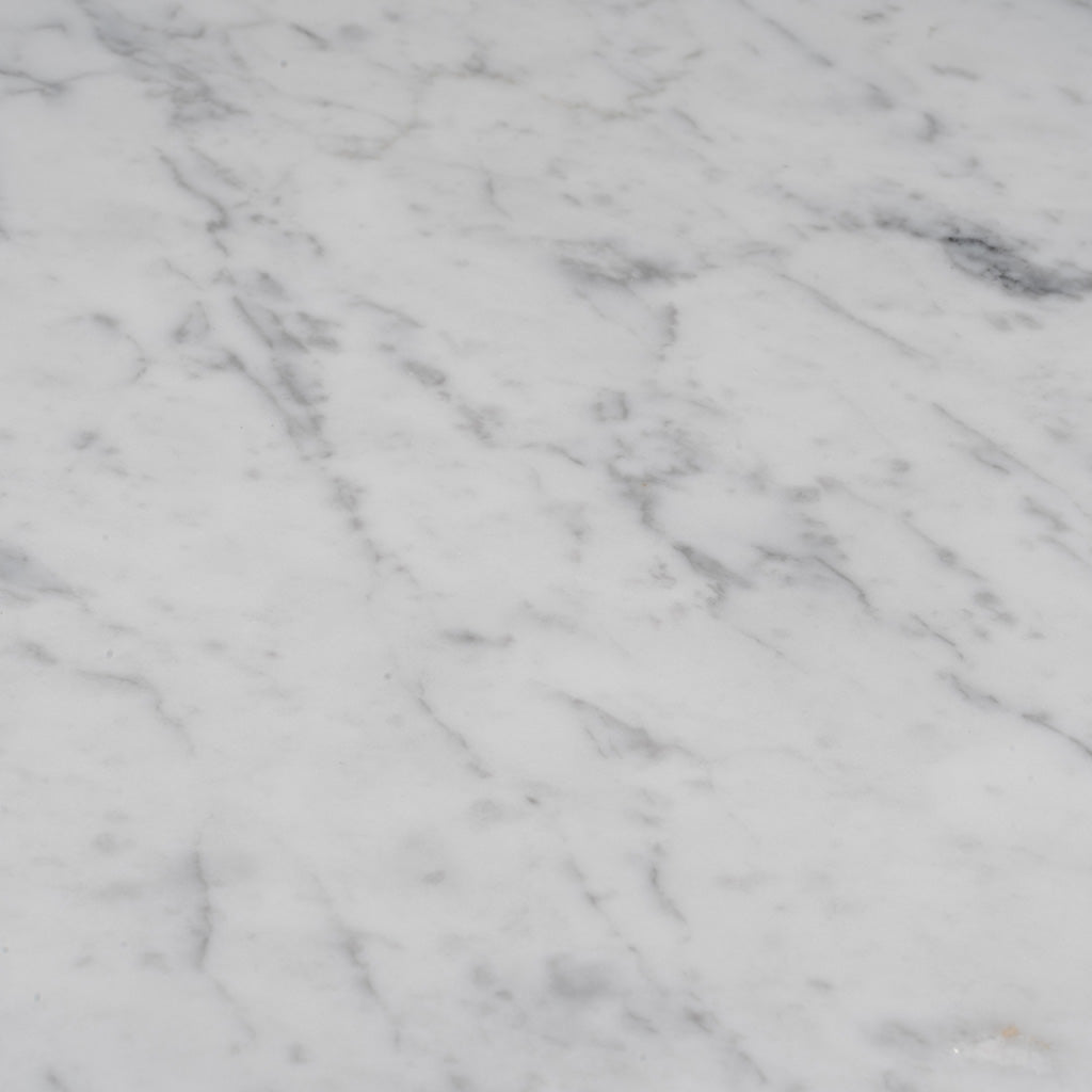 White 12 x 12 Polished Marble Large Tile