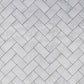 White 3 x 6 Bianco Carrara Marble Honed Subway Tile