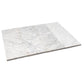 White 4 x 12 Honed Marble Subway Tile