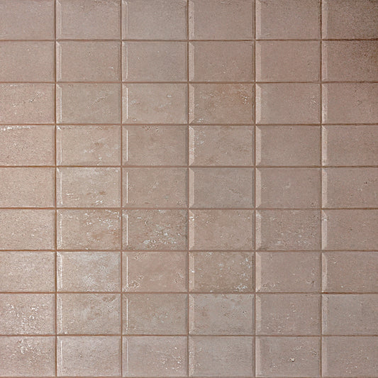 Beige 3 x 6 Polished, Beveled Crema Marfil Marble Subway Tile