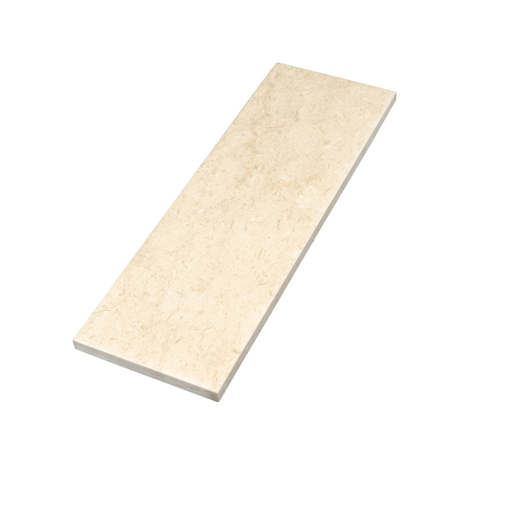 Beige 4 x 12 Honed Marble Subway Tile