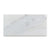 White 3 x 6 Polished Marble Subway Tile