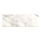 White 4 x 12 Honed Marble Subway Tile